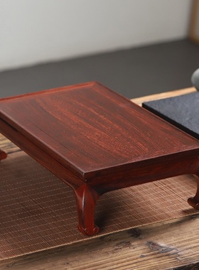 印度小叶紫檀中式榫卯炕几茶几