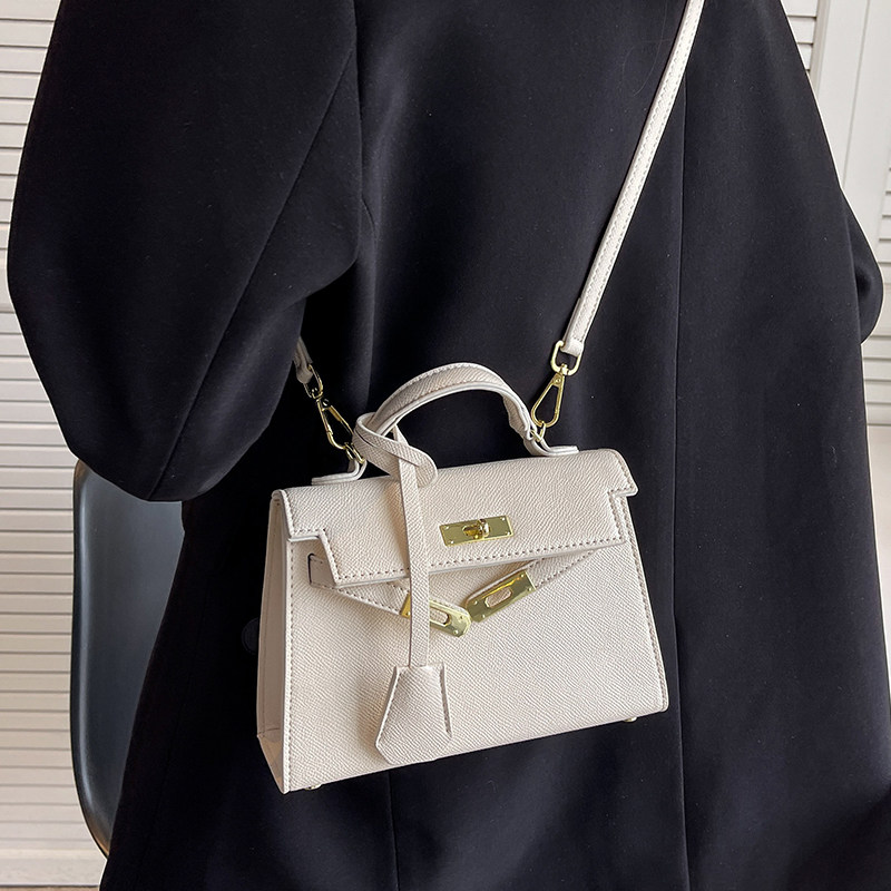 高级质感小众包包女春夏2025新款百搭斜挎包时尚单肩手提包凯莉包,箱包皮具/热销女包/男包,小方包,淘宝优惠券,粉丝福利购,淘宝优惠卷