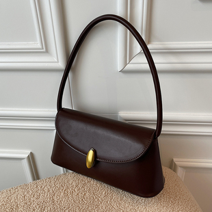 春夏复古腋下包女包2025新款 高级感时尚 潮今年流行百搭单肩小方包