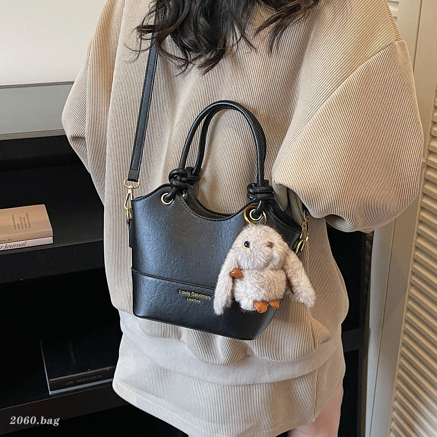 韩风小众水桶包女单肩斜挎手提包2026新款休闲时尚百搭洋气小包包,箱包皮具/热销女包/男包,水桶包,淘宝优惠券,粉丝福利购,淘宝优惠卷