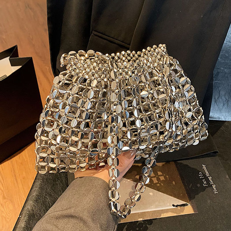 洋气潮流束口水桶包2025新款春季高级感镶钻单肩包时尚百搭斜挎包,箱包皮具/热销女包/男包,水桶包,淘宝优惠券,粉丝福利购,淘宝优惠卷