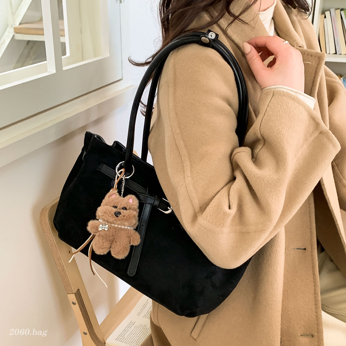 韩版气质高级感ins复古休闲单肩包2025新款大容量通勤冬季托特包