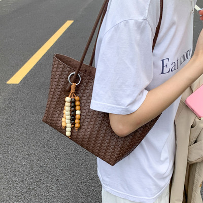 2026新款大容量托特包通勤女式简约百搭单肩包韩国时尚潮流行气质