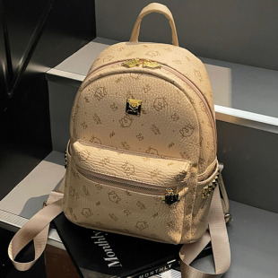 韩国ins潮流学院风双肩包2025春季 学生上课学生包高级感女包 新款