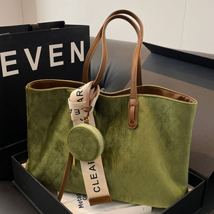 上班通勤百搭腋下包单肩大包 新款 时尚 休闲大容量托特包女2025冬季