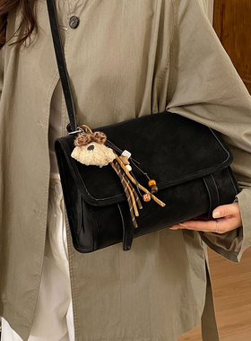 时尚复古百搭单肩包包女秋冬高级感2025新款今年流行大容量斜挎包