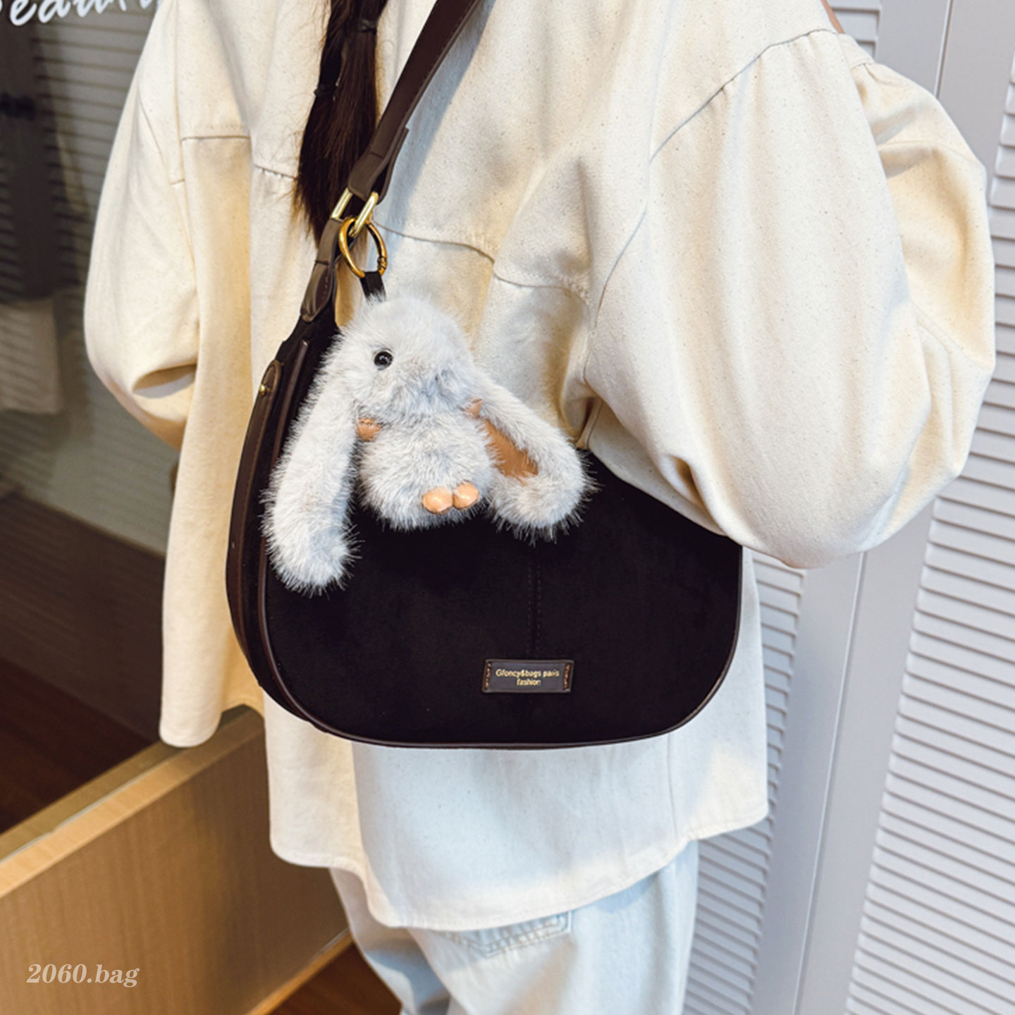 洋气时尚精致单肩手提休闲通勤百搭简约气质2025冬季女式腋下包