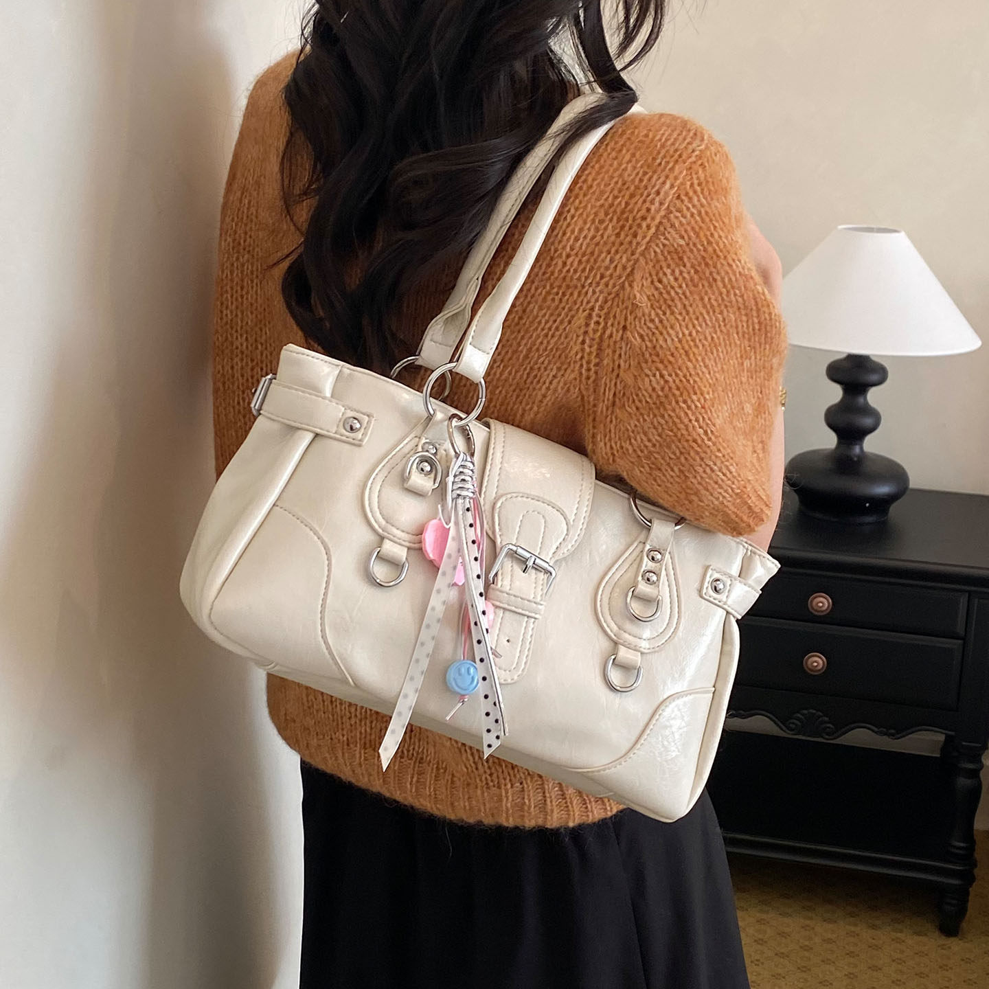 韩版轻奢腋下包女2026春季新款流行爆款时尚手提单肩包百搭通勤