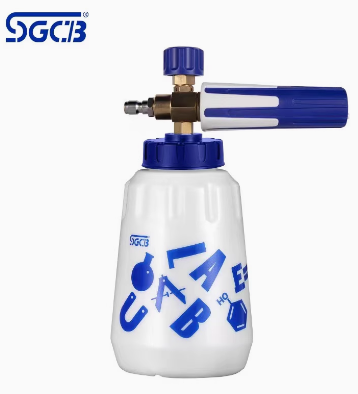 台湾SGCB新格升级款PA泡沫壶 商业高压洗车机专用打扇形泡沫喷壶