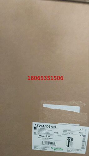施耐德 变频器ATV610D37N4功率37kw原装