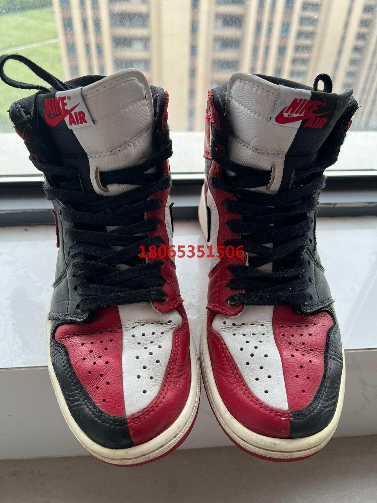 aj1 air jordan 1阴阳 鸳鸯芝加哥 无编号版