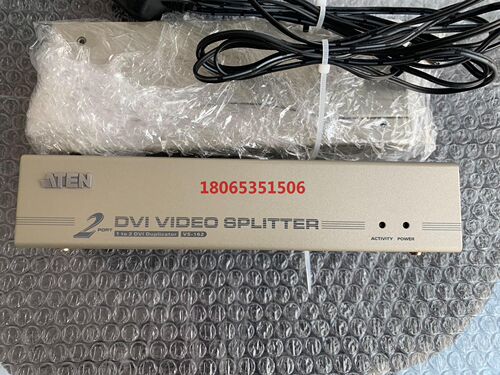 ATEN宏正VS162 分屏器 1分二 分配器2个DVI分配