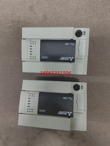 三菱PLCFX3U-16MR重新机没怎么使用20年
