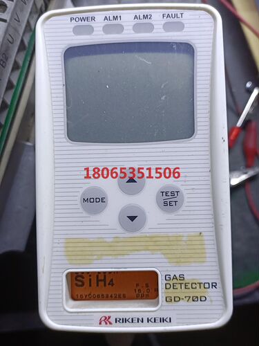 理研RIKEN GD-70D硅烷气体侦测器 乙硼烷 氧气 氟