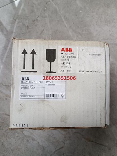 原装ABB隔离开关 OS32GD12P