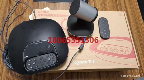 罗技(Logitech)CC3500E 视频会议摄像头 高清
