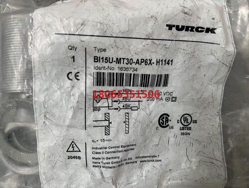 BI15U-MT30-AP6X-H1141  TURCK