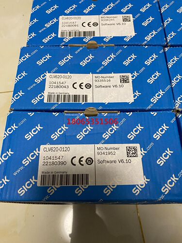 原装西克扫码器CLV620-0120多台