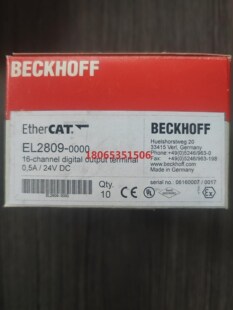 原装 倍福 EL2809 实物拍摄 现货 议价