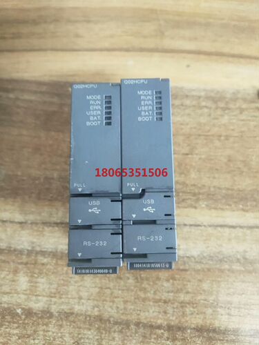 三菱Q02HCPU  原装进口  实物图95新 功能完好