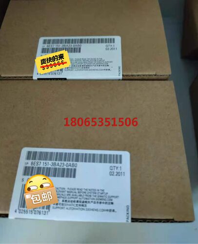 未拆封6ES7151-3BA23-0AB0产品质保一年