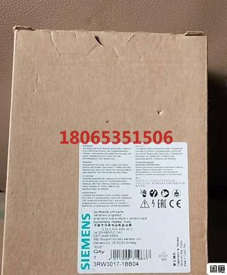 SIEMENS/3RW3017-1BB14 有货数量