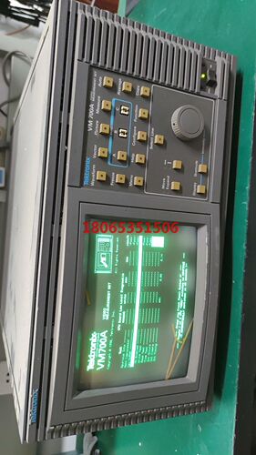 泰克视频分析仪vm700可以通电开机不缺件无单位