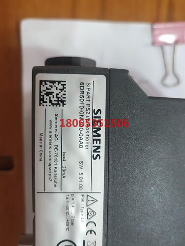 阀门定位器6DR5010-0NG00阀门上拆下的