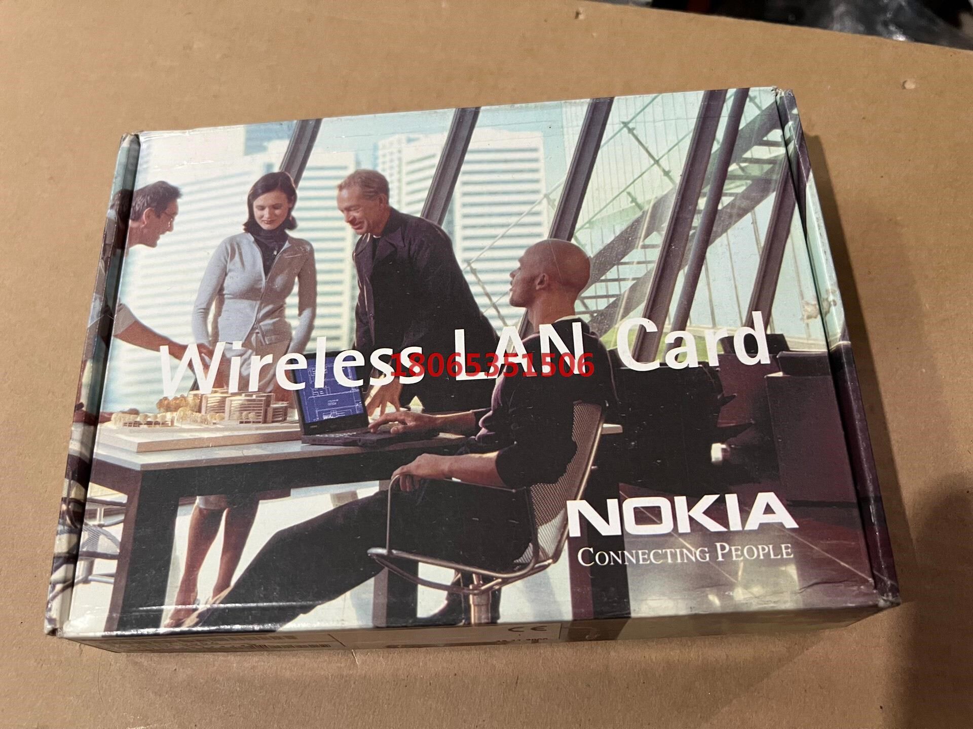 收藏品绝版nokia诺基亚c110 无线网卡pcmcia 2