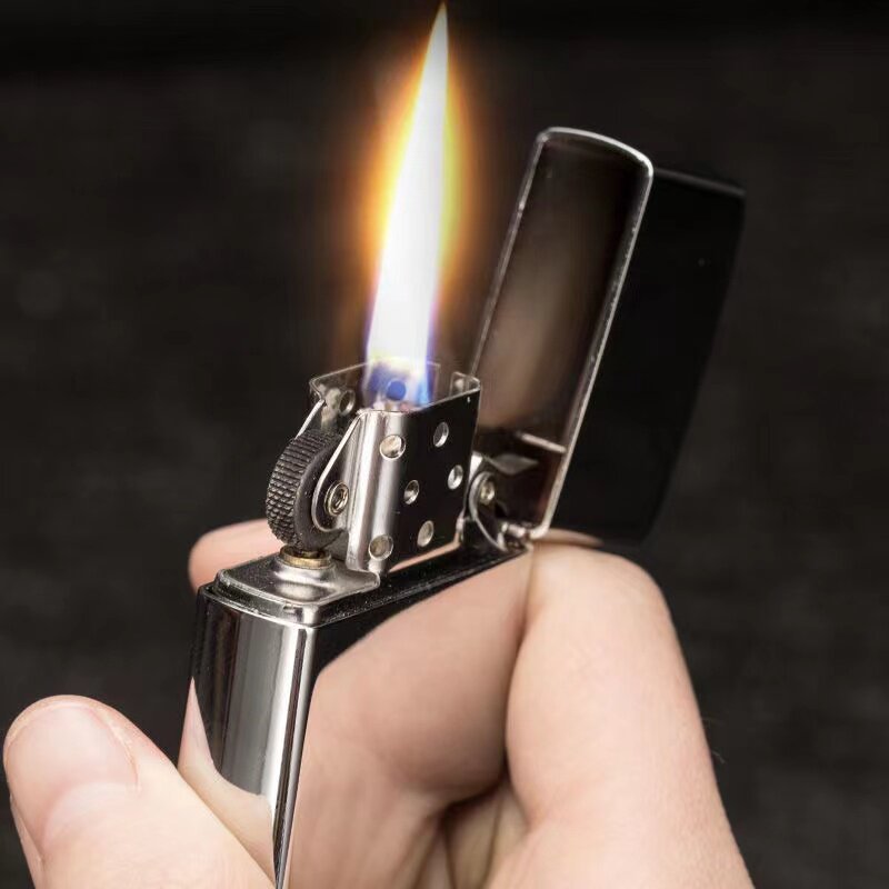 zorro佐罗煤油打火机防风创意个性纯铜复古老式火机刻字男士礼物