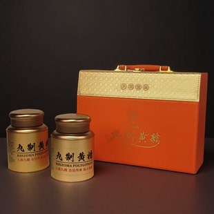 一斤装九制黄精包装礼盒空盒马口铁罐包装高档套盒滋补品包装盒子