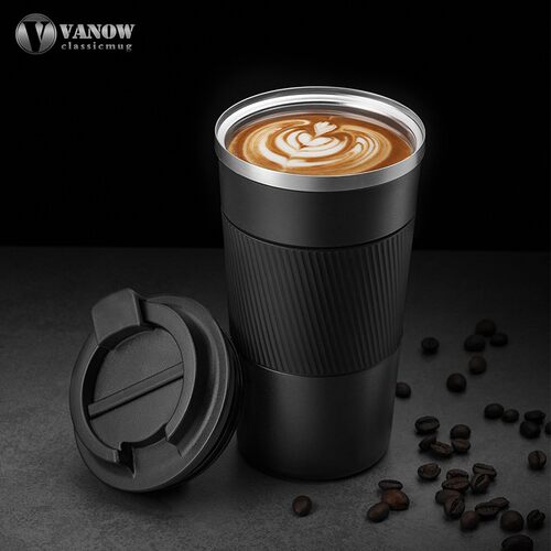 英国Vanow保温杯咖啡杯便携男女