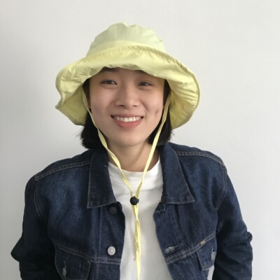 三环路糖果色纯色防晒遮阳帽