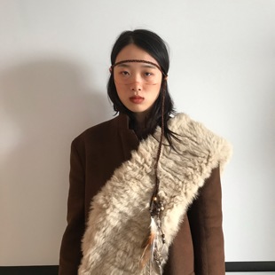 女孩头饰波西米亚民族风发带女额头复古编织流苏羽毛腰带