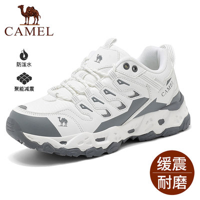 骆驼男鞋新款轻便防水户外休闲运动鞋百搭防滑耐磨情侣旅游登山鞋