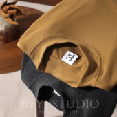 多色系纯色保暖内搭T恤衫 男女秋冬季 半高领德绒修身 介乙 长袖 上衣