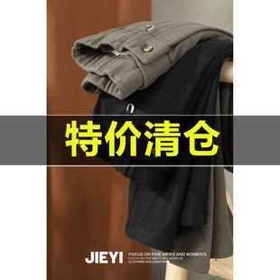 抗皱免烫呢料西装 男士 裤 修身 子 特价 纯色休闲裤 星空纹毛呢长裤