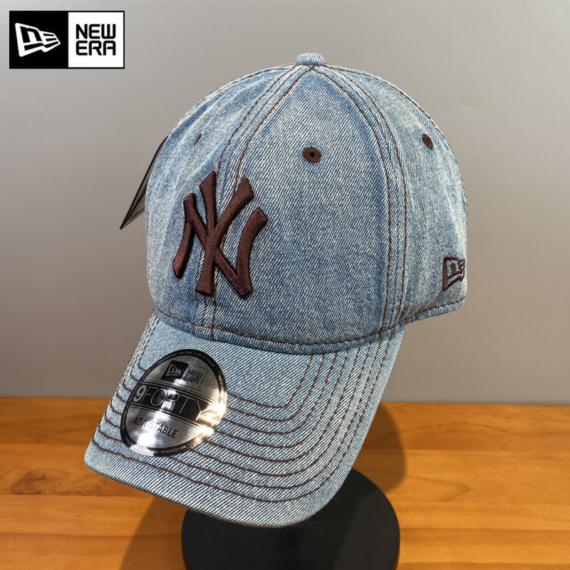 New Era韩国正品代购纽亦华牛仔棒球帽做旧风NY标男女韩版鸭舌帽,服饰配件/皮带/帽子/围巾,帽子,淘宝优惠券,粉丝福利购,淘宝优惠卷
