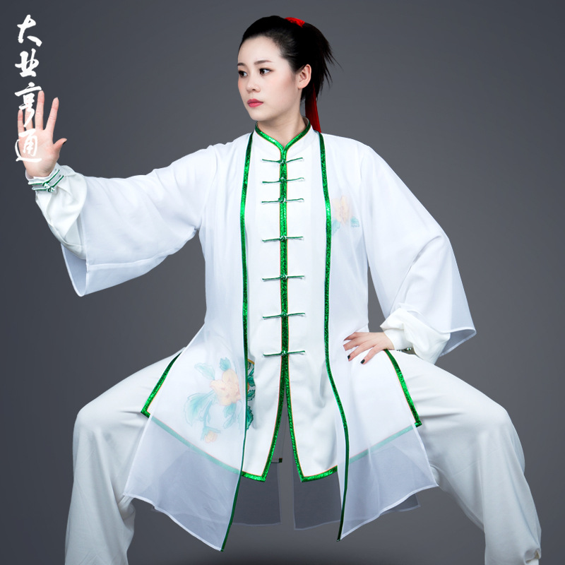 大业亨通高端太极服中国风练功服