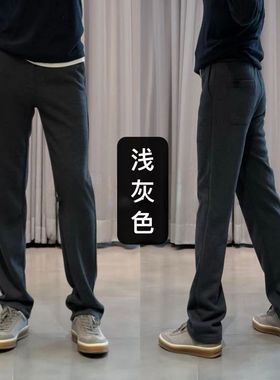 BLANOO“抖音直播间同款”L*P 极简老钱风直筒休闲裤9BD677