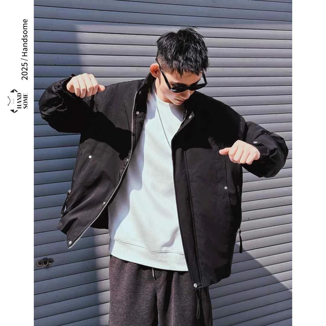 【HAN.S轻量】秋冬季假俩件户外上衣棉服防风棉衣夹克立领秋冬季
