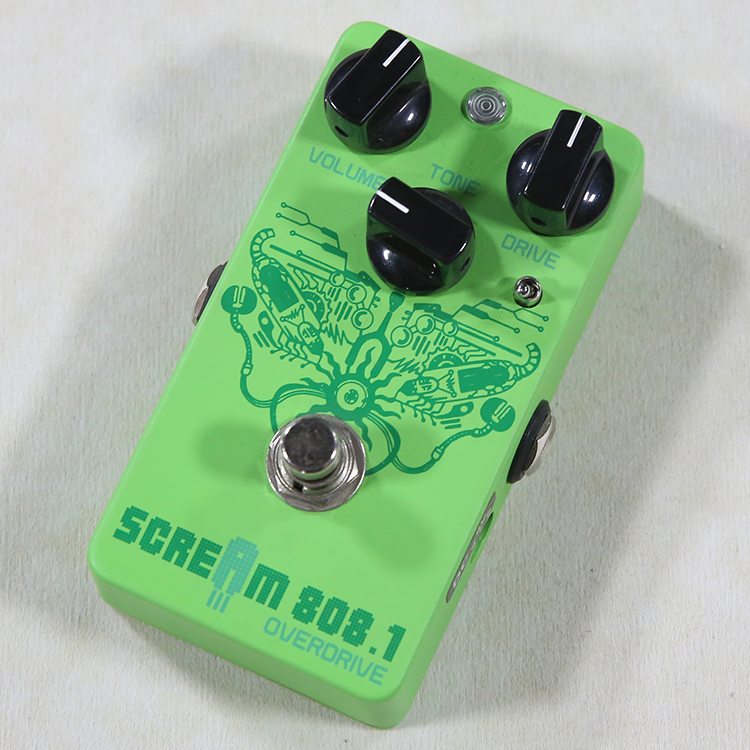 奥莱乐器MSG Scream808.1 Overdrive过载 专业单块效果器