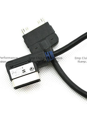 大众速腾迈腾 高尔夫6 途观 途安 IPOD转换线 USB 多媒体盒转接线