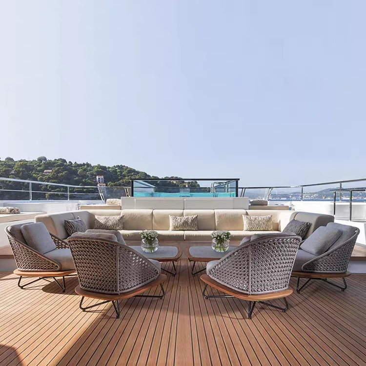 户外藤编露天藤椅子铝合金绳编沙发室外庭院阳台实木庭院藤沙发,住宅家具,藤/竹沙发,淘宝优惠券,粉丝福利购,淘宝优惠卷