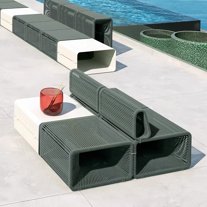 藤沙发凳子藤编沙发网红休闲创意室外庭院露台沙发名宿酒店组合