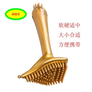 三角可暖疏通经络刷家用美容院丰胸美胸活筋老姜艾草精油胸部按摩