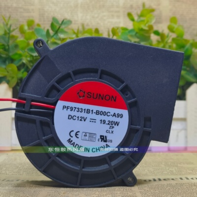 SUNON PF97331B1-B00C-A99 12V 19.20W 9733 离心涡轮鼓风机 风扇