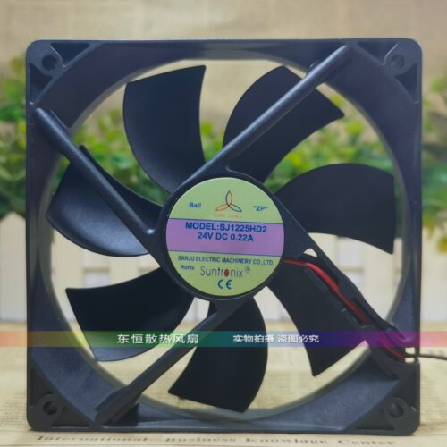 全新SANJUN三巨 SJ1225HD2 12025 24V 0.22A 12CM 变频器散热风扇