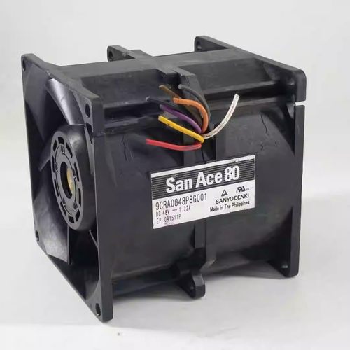 三洋 9CRA0848P8G001/A003/G003 服务器暴力散热风扇48V 8cm 8080