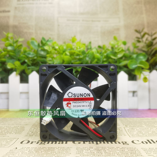 原装SUNON建准 PMD2407PTV1-A 24V 4.8W 7025 7cm 变频器散热风扇